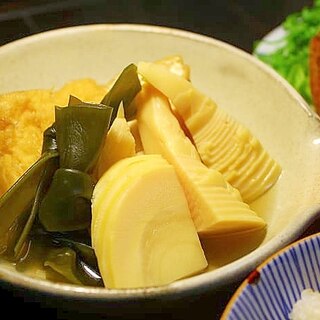 筍と厚揚げの薄味煮